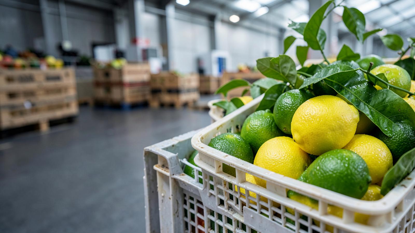 Fresh Lemon & Acid Lime prepared for export